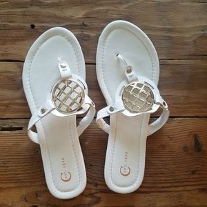 White Sandals